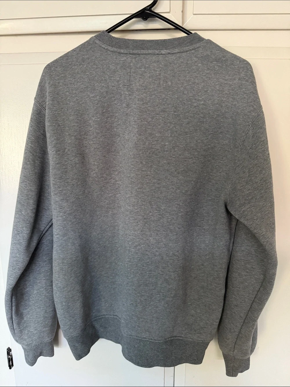 Jordan Men's Crewneck Sweatshirt - Grey with White Jumpman